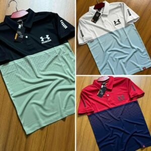 203 Sports Polo 3 pis combo-black/red/whi