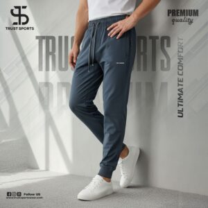 Dube febric joggers-Ash